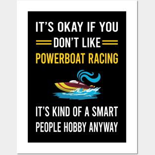 Smart People Hobby Powerboat Racing Race Powerboats Posters and Art